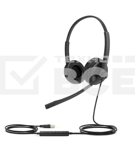 Гарнитура проводная Yealink UH34 Dual UC