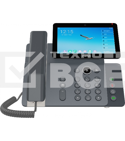 Телефон IP Fanvil V67 черный