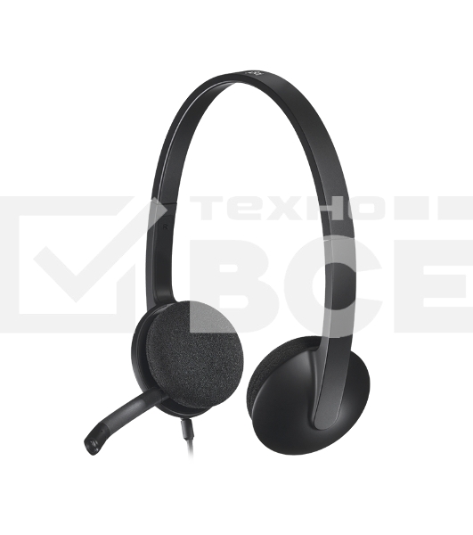 Гарнитура Logitech Headset H340 USB graphite