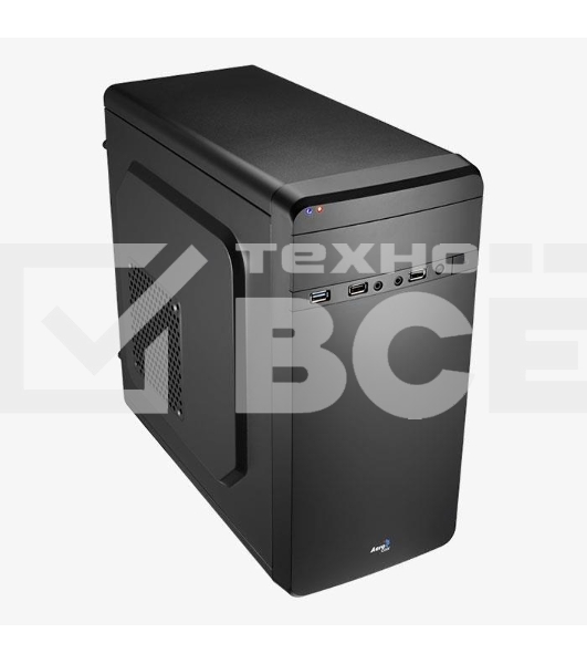 Компьютерный корпус Aerocool / Formula Qs-180 черный без БП mATX 1x80mm 2xUSB2.0 1xUSB3.0 audio