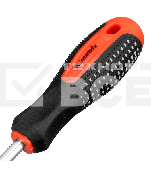 Отвертка MATRIX 11425 fusion sl8.0х150мм crv 3-х компонентная рукоятка anti slip