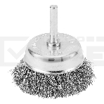 Щетка для дрели Сибртех 65 мм, 'чашка' со шпилькой, витая проволока 0,3 мм, фото7