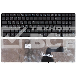 Клавиатура для ноутбука Asus K52 K53 G73 A52 G60 черная с рамкой