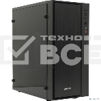 Корпус Minitower ExeGate mEVO-9301 Black-RGB light, ATX, <600NPX>, 2*USB+1*USB3.0, HD Audio, фото3