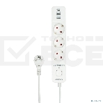 Сетевой фильтр Гарнизон EPS-3-CU2-W-2 2.0 Мультипорт 3р, 10А, 1xType-C PD, 2 х USB QC, 2м, ур.защиты 2+, белый, пак (21448), фото7