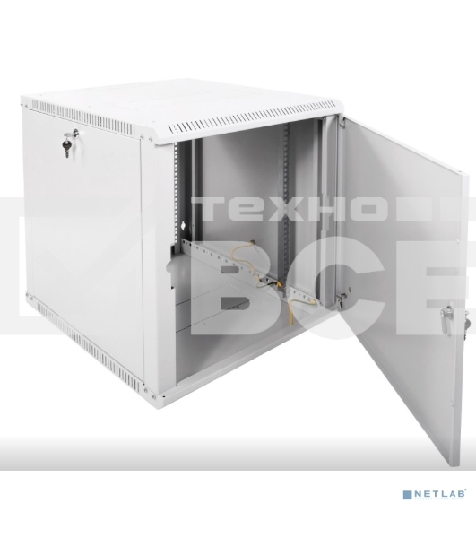 Шкаф телеком. настенный разборный 12U (600х650) дверь металл (ШРН-Э-12.650.1)