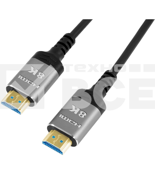 Кабель аудио-видео Digma HDMI (m)/HDMI (m) 10м. позолоч.конт. черный (HDMI-AOC2.1-10)