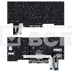 Клавиатура для ноутбука Lenovo ThinkPad X1 Extreme 2nd Gen. черная с подсветкой, фото2