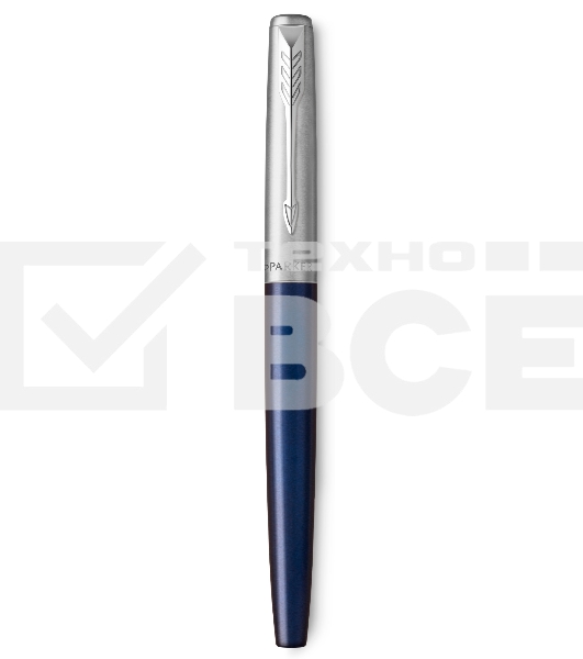 Ручка перьевая Parker Jotter Core F63 (CW2030950) Royal Blue CT, M, сталь нержавеющая, подарочная коробка