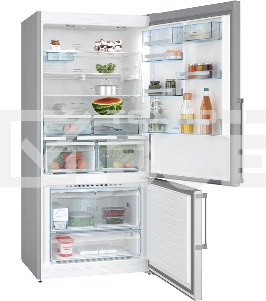 Холодильник Bosch KGN86AI32U серебристый двухкамерный 479/140л морозилка снизу