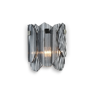 Светильник Ambrella light LH31207/2 SN/SM сатин никель/дымчатый E14*2 max 40W 220*150*270