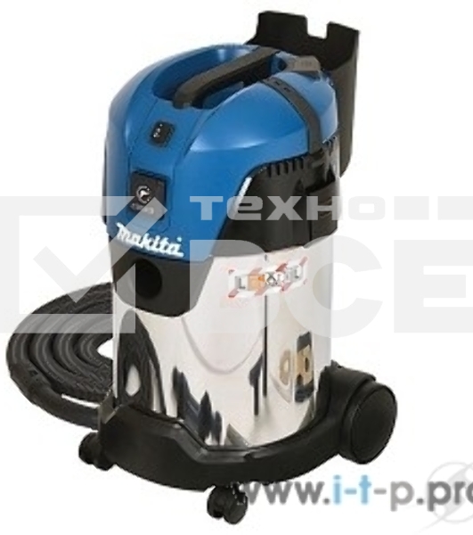 Строительный пылесос Makita VC3011L 1000Вт,3600л\м,210мбар,30л,шланг36ммх3.5м,10.5кг,кор,2нас,2 п\сб,щетка,2адапт,2труб
