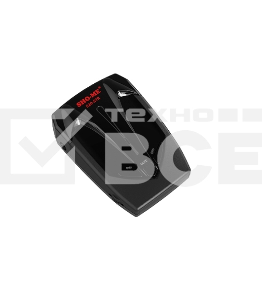 Радар-детектор Sho-Me 520-STR черный