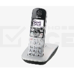 Телефон беспроводной (DECT) Panasonic KX-TGE510RUS, серебристый, фото 1