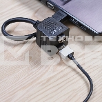 Переходник Rexant штекер HDMI - 2 гнезда HDMI с проводом, черный (10 шт./уп.), фото5