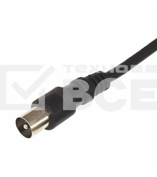 Шнур ТВ гнездо - ТВ штекер, длина 15 метров, белый Rexant