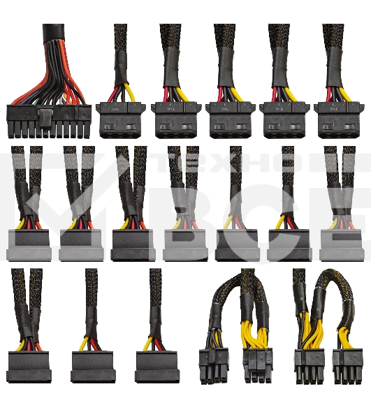 Серверный блок питания  900W ExeGate ServerPRO-900ADS (ATX, APFC, КПД 82% (80 PLUS), 2x8cm fans, 24pin, 2x(4+4)