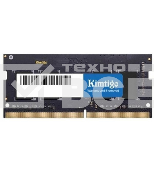 Оперативная память Kimtigo, DDR4, 4GB (1x4 GB), 2666 MHz, CL19, SO-DIMM