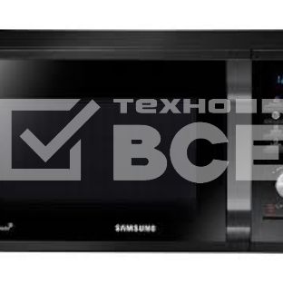 Микроволновая печь Samsung MS23F302TAK черный, 23 л, 800 Вт, переключатели - поворотный тактовый механизм/кнопки