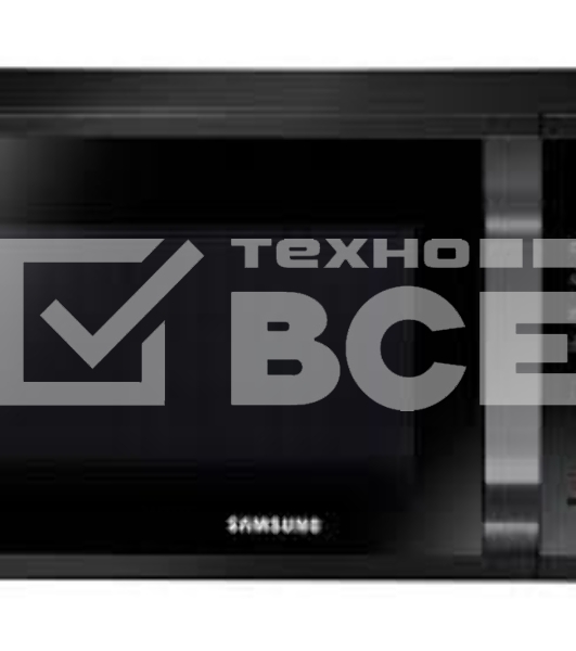 Микроволновая печь Samsung MS23F302TAK черный, 23 л, 800 Вт, переключатели - поворотный тактовый механизм/кнопки