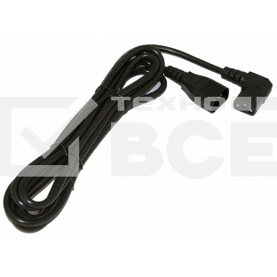 Hyperline PWC-IEC19-IEC20-1.0-BK Кабель питания IEC 320 C19 - IEC 320 C20 (3x1.5), 16A, прямая вилка, 1м, цвет черный