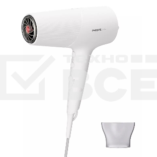 Фен Philips BHD500/00 2100Вт, белый