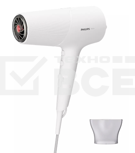 Фен Philips BHD500/00 2100Вт, белый