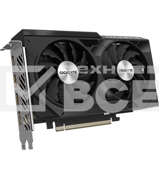Видеокарта Gigabyte NVIDIA GeForce RTX 4060 8Gb 128bit GDDR6 2475/17000 HDMIx2 DPx2 HDCP Ret GV-N4060WF2OC-8GD