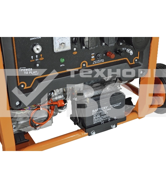 Электрогенератор бензиновый Carver PPG- 8000ЕM, 6.5 кВт, 74 дБ, 89 кг