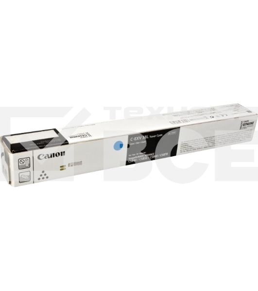 Тонер C-EXV 58L Toner Cyan