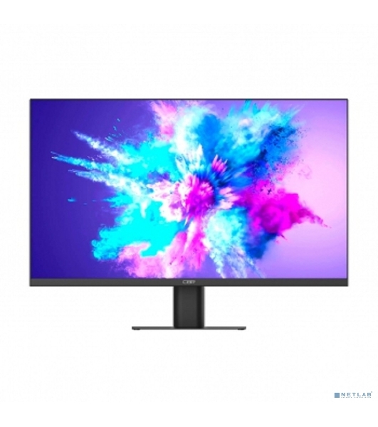 Монитор 23.8' CBR MF-2403 VA 1920x1080, 75 Гц, 5 мс, 16:9, 250 кд/м², HDMI, DP, VGA, 3.5 мм, FreeSync, динамики (2x3 Вт), черный