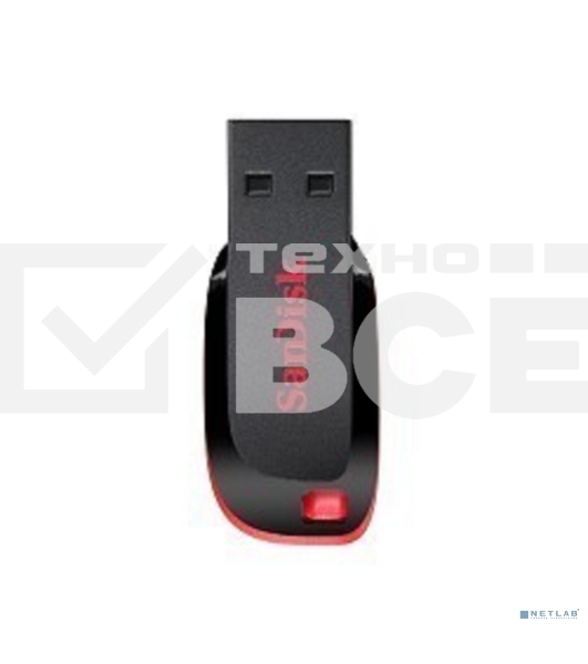 Флеш диск Sandisk 16Gb Cruzer Blade SDCZ50-016G-B35 USB2.0 черный