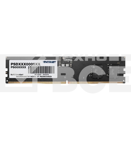 Оперативная память Patriot Signature, DDR5, 32GB (1x32 GB), 5200 MHz, CL42