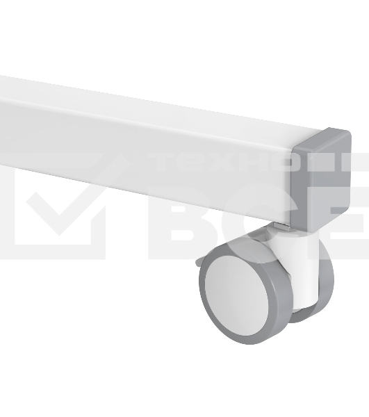 Стол для ноутбука Cactus VM-FDE101 столешница МДФ белый 80x60x123см (CS-FDE101WWT)