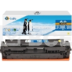 Картридж G&G, аналог HP CF402X/201X желтый 2.3k с чипом, фото2