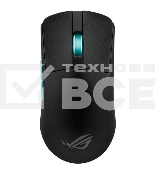 Мышь беспроводная/проводная ASUS ROG Harpe Ace Aim Lab Edition черный, 36000 dpi, радиоканал, Bluetooth, USB, кнопки - 5