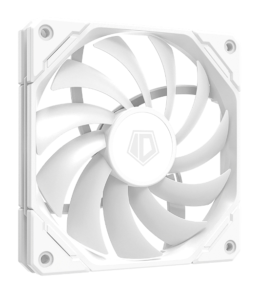 Вентилятор для корпуса ID-COOLING TF-12015-W белый 120 мм, 2200 об/мин, 32.3 дБ, 4 pin