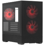 Компьютерный корпус ZALMAN P30 AIR, MATX, BLACK, WINDOW, 2xCombo (3.5'' or 2.5''), 3x2.5', 1xUSB TYPE-C, 1xUSB3.0, FRONT 2x140мм ARGb, REAR 1x140мм ARGb, фото18