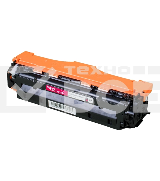 Картридж Sakura CF383A для HP MFP M476, пурпурный, 2700 к.