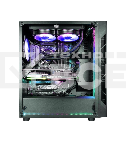 Компьютерный корпус MSI MAG VAMPIRIC 010M / mid-tower, ATX, tempered glass side panel / 1x 120mm RGB fan inc. / MAG VAMPIRIC 010M