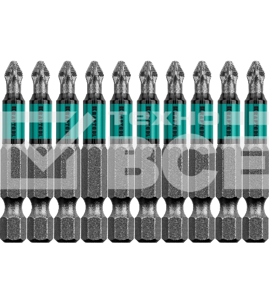 Биты KRAFTOOL Optimum Line, PZ2, 50 мм, тип хвостовика E 1/4