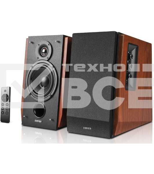 Колонки Edifier R1700BTs 2.0 коричневый 66Вт BT