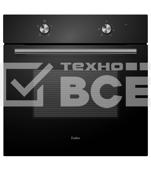 Духовой шкаф встраиваемый полноразмерный Evelux EO 610 B
