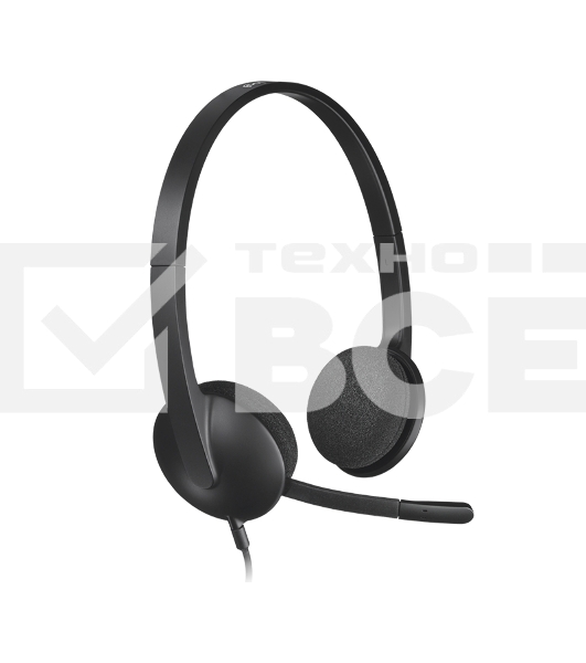 Гарнитура Logitech Headset H340 USB graphite