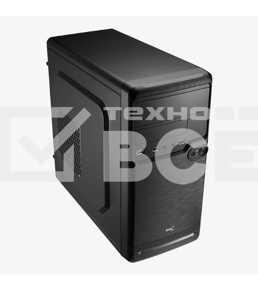 Корпус Aerocool / Formula Qs-182 черный без БП mATX 2x120mm 2xUSB2.0 1xUSB3.0 audio