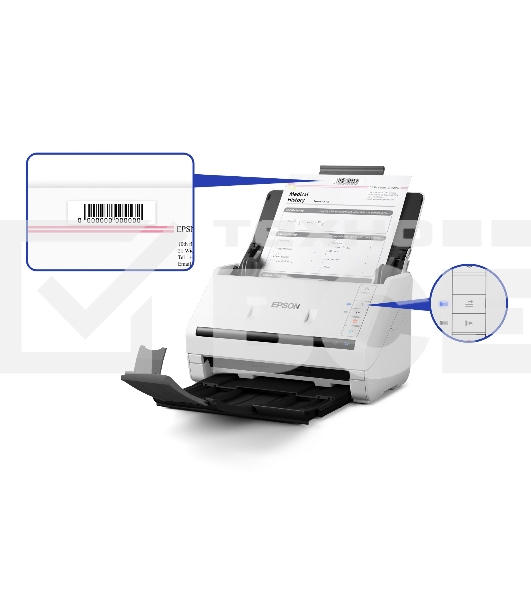 Сканер Epson WorkForce DS-530II A4