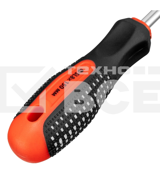 Отвертка MATRIX 11425 fusion sl8.0х150мм crv 3-х компонентная рукоятка anti slip
