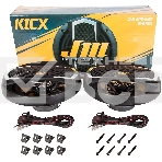 Колонки автомобильные Kicx JM-165 130Вт 89дБ 4Ом 16.5 см (6 1/2 дюйм) (ком.: 2 кол.) коаксиальные трехполосные, фото 1