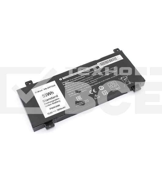 Аккумуляторная батарея для ноутбука Dell Inspiron 14 7466 15.2V 3600mAh OEM