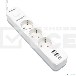Сетевой фильтр Гарнизон EPS-3-CU2-W-2 2.0 Мультипорт 3р, 10А, 1xType-C PD, 2 х USB QC, 2м, ур.защиты 2+, белый, пак (21448), фото8